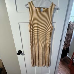 Old navy luxe swing tank dress